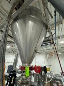 S/S Infeed Funnel, with Pneumatic Valve