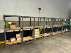 (6) Shelving Units, Overall Dims. Aprox. 36-1/2