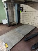 Rice Lake S/S Platform Scale, M/N IQ+710-2A, S/N 1425600103, with S/S Platform, Aprox. 6 ft. L x 48