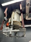 Brabender Technology Metering Hopper, Includes Ceiling Mounted Mild Steel Frame