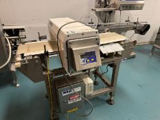 Lock S/S Metal Detector, M/N MET30+, Mounted on S/S Frame