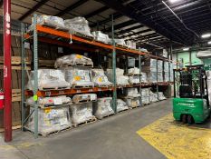 13-Sections of Pallet Racking, with Uprights & Cross Beams (LOCATED IN WEYMOUTH, MA)