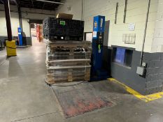 Fox Packaging Services Rotary Stretch Wrapper, M/N FPS 300, S/N 300-042116-305, 115 Volts, with Ramp