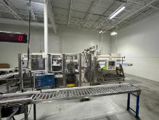 Douglas Axiom Wrap Around Case Packer, M/N AXIOM WACP, S/N M-107047, Nordson ProBlue 16 Hot Melt