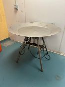 S/S Accumulation Table, Mounted on S/S Frame