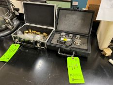 (2) Cases of Scale Weights, with Hard Shell Cases