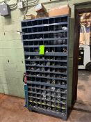 Cubby Hole Cabinet with Contents, Includes, Nuts, Bolts, Plumbing, & Other Present Contents