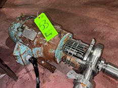 7.5 hp Centrifugal Pump, with 3510 RPM Motor, 208-230/460 Volts, 3 Phase