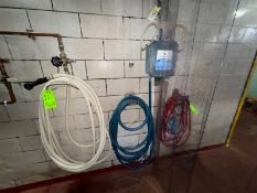 AlphaChemical Foam Station, with (2) Hoses & (2) S/S Hose Holsters, Wall Mounted, with (1)