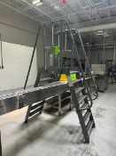 Cotterman 500 lbs. Capacity Cross Over Stairs, with Aprox. 54-1/2