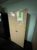 (2) Door Cabinet with Contents, Includes Pumps Parts, Pressure Gauge, Bearings, Parts Bins, &