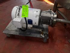 AMPCO 10 hp Centrifugal Pump, M/N C216-D-210TC, S/N 1930850-5-1, 3490 RPM, 230/460 Volts, 3 Phase