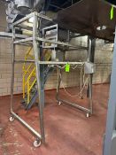 ERIEZ FLOW THROUGH METAL SEPARATOR, MODEL FF5G 150, S/N 297412, SINGLE PHASE, 110-230 V