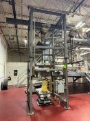 S/S Super Sac Unloading Station, M/N FEL-M/SS, S/N C3705, Includes (2) Coffing 2-Ton Electric