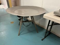 S/S Accumulation Table, Mounted on S/S Frame