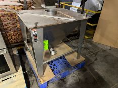 S/S Single Wall Hopper (NOTE: Incline Screw Auger Conveyor Hopper)