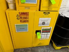 Uline 30 Gal. Flammable Storage Cabinet, M/N H-1563M-Y