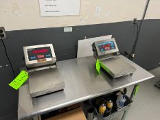 (2) Doran 7000XL & 8000XL S/S Digital Platform Scale, with Aprox. 10