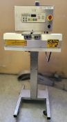 PILLAR INDUCTION SEALER, MODEL: UNIFOILER U2P1742000003, SERIAL: CB10093106 (Loading Fee $25) (