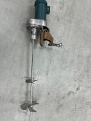 MixMor Mixer, Model G-15 with New Leeson 2 hp, 3 Phase Motor, 44