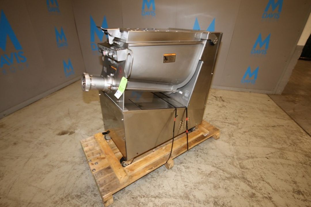 Hobart S/S 150 lb. Capacity Portable Meat Mixer / Grinder, Model MG1532, SN 27-1183-453, with - Image 1 of 8
