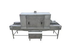 Single Stage Washer, All New S/S Construction, S/S Conveyor Belting Aprox. 131