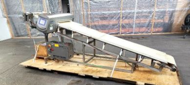 Safeline Mettler Toledo S/S Sanitary Metal Detector, Model R-PRO, S/N 107068, Mfg. 2016, Opening