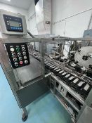 Tisma All S/S Cartoner, Model TC600M, S/N 1270 with Allen Bradley Electricl System (Still in Plant