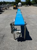 Aprox. 25 ft. Conveyor, S/S Frame, Adjustable Legs, SEW Motor Gearbox, .5 hp Motor, 230/460 Volt,