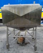 BREDDO 250GAL JACKETED LIQUIFIER, SERIAL: 05-591-AD (Loading Fee $100) (Located Belle Glade, FL)