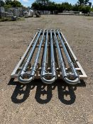 Advance Process Solutions Double Tube S/S Holding Tube, Model T3WC-4/3/15-20-316, S/N APS03506