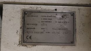 SLEEVE INTERNATIONAL SLEEVER, MODEL: 65SL2V180, SERIAL: 06990131 (Loading Fee $100) (Located Belle