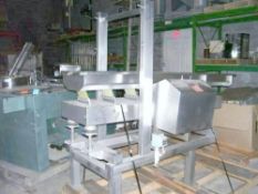 Smalley Vibratory S/S Feeder Conveyor, Model 1-V-015-007-SS-USDA, S/N 9108, Aprox.- 15