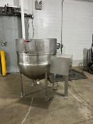 JC Pardo 200 Gal. S/S Sanitary Jacketed Mixing Kettle Agitataion Mixer (Located Rahway, NJ)