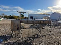 Mozzarella Cooker, Stainless Frame, (2) Power Switchs, Air Controlled Drain Opener, Double Auger, 10