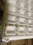 Plastic Forms ( 59 pcs; Teflon, Food Grade ) ; 4X10; Total 40 Square Nests; 2