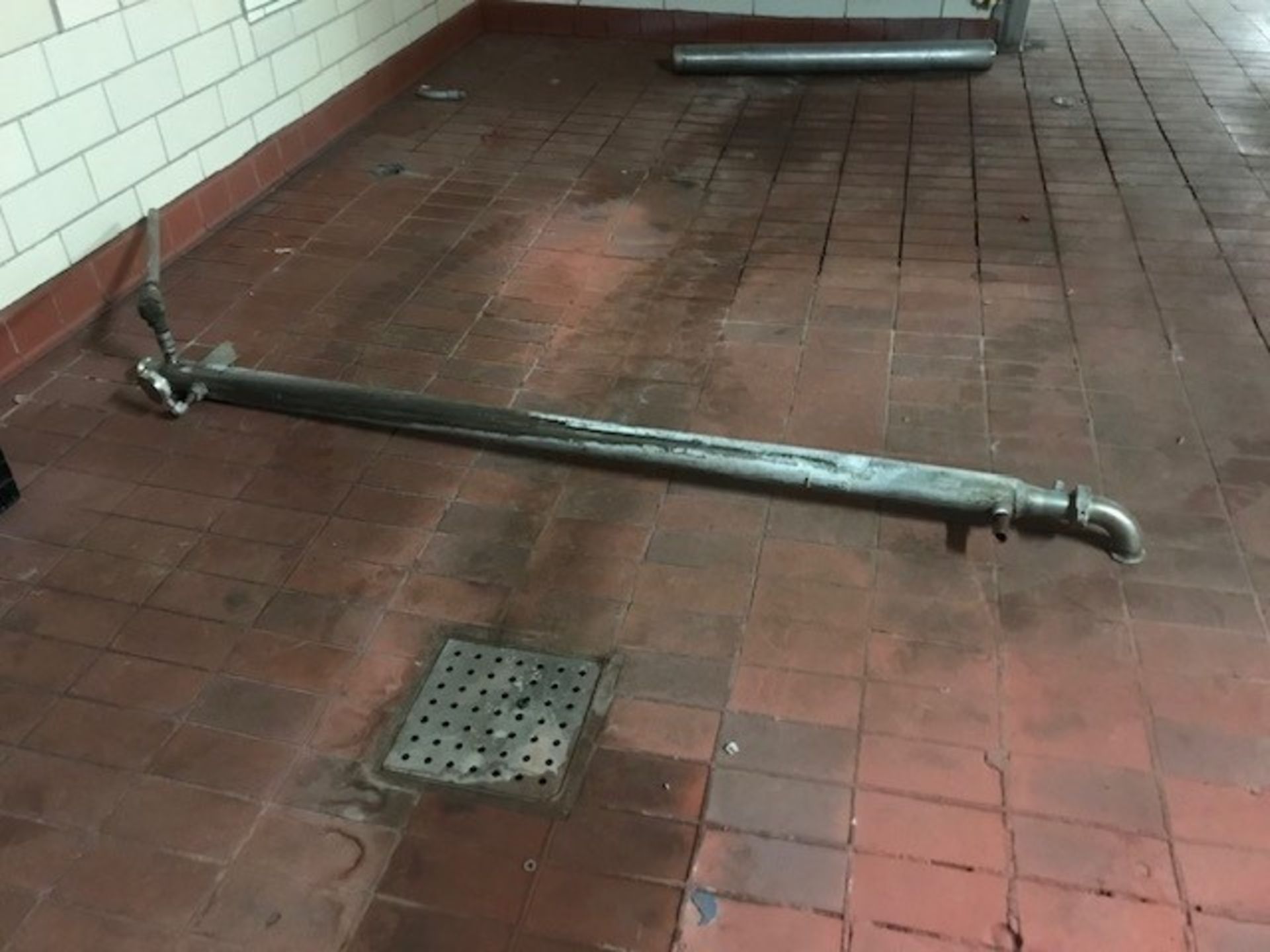 Double Tube Heat Exchanger - Aprox. 6 ft. L with 2" Clamp Fittings (Loading Fee $25) (Located - Image 2 of 2