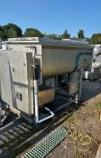 AMFEC 2,500 lb. Dual Ribbon Blender, Model 510 with 7.5 hp Motor, 10 Amp, 440 Volt (Located