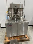 Crown 6 Gallon Dual Kettle, Mfg in 2019, Model: GMT-6-6, Each Kettles has