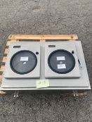 (2) Honeywell Chart Recorders, Model DR4500, S/N 0217Y254705100001 in S/S Enclosure (Load Fee $