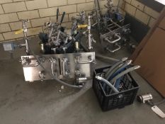 Sprinkman Blow Down System Components from 8-Tanks (Loading Fee $200) (Located Bismarck, ND)