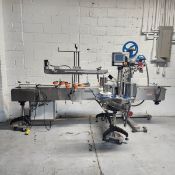 *** Nita labeller 2 heads side/top 200 to 240 volts 1 phase model XP-200T/60 hz 1 ph. Good