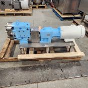 **** Waukesha Pump Model 045 U2 230/460 volts 10 hp, 1770 rpm, 60hz, 3ph, 24 amps, on stainless
