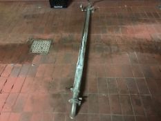 Double Tube Heat Exchanger - Aprox. 6 ft. L with 2