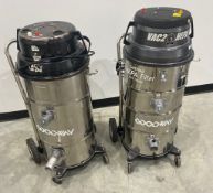 Goodway Hepa Vacuums - 2 Units in this lot - Units are functioning but missing parts. As shown in