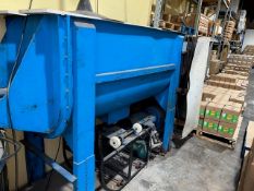 Aprox. 30 ft. S/S Ribbon Blender with Center Bottom Discharge, Aprox. Dimensions 26