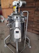New Allegheny Bradford 7 Gal. S/S Reactor Mixer, Model VE449200, S/N 034483-1-1-1, Year of Mfg.