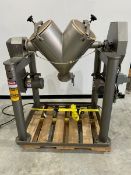 Patterson Kelley 2 CFT Twin Shell Vblender, Model: 2 CFT, Serial: C408340, 60 Lbs/CFT Material