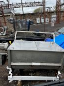 Munson Double Ribbon blender 56 Cu Ft, 8” center discharge (Located Rahway NJ);