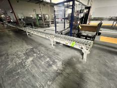 HYTROL ROLLER CONVEYOR, APPROX. 15 IN. W X 560 IN. L